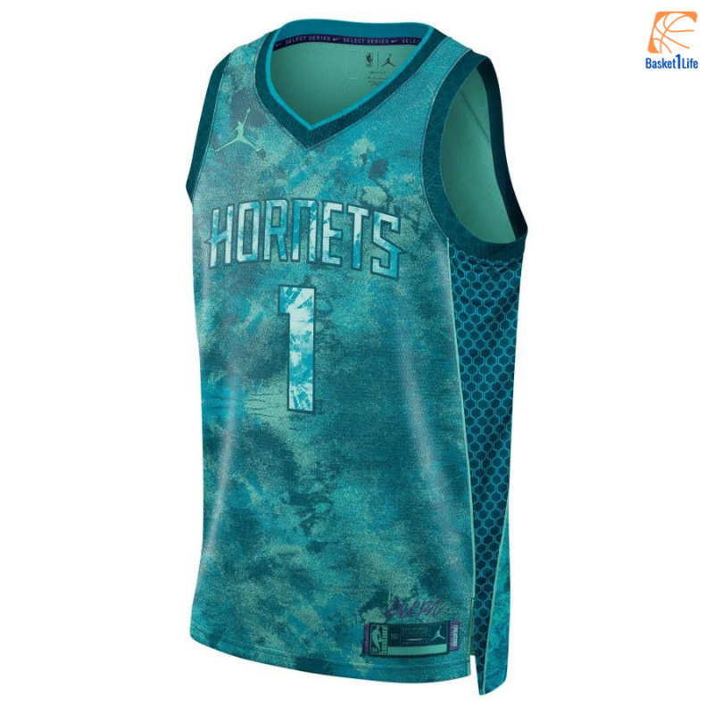 Maillot Nba Lamelo Ball Charlotte Hornets Jordan Ausgewählte Serie 