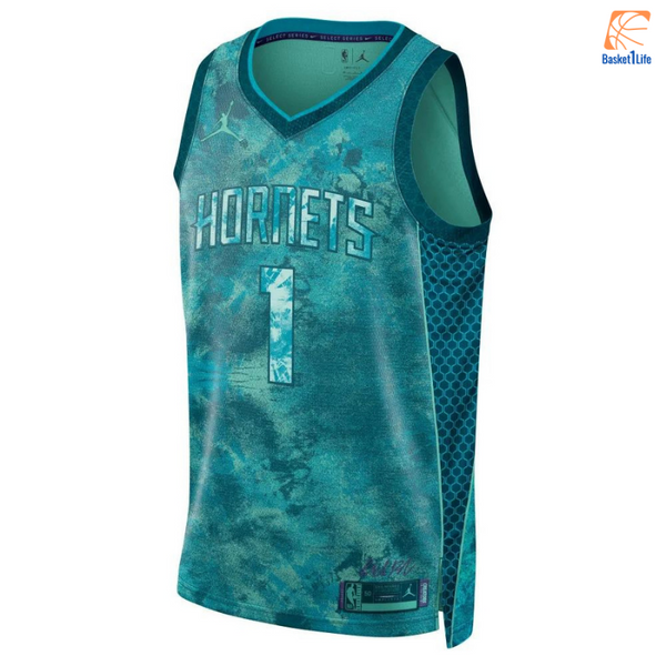 Maillot Nba Lamelo Ball Charlotte Hornets Jordan Selected Series 