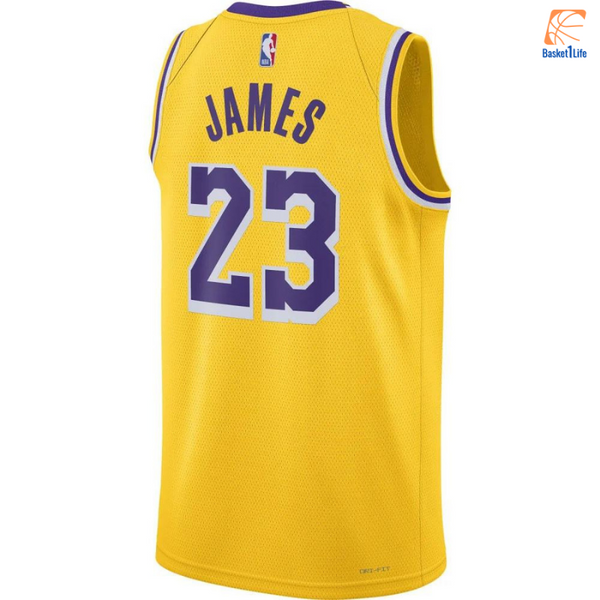 Maillot Nba Lebron James Los Angeles Lakers Icon Edition 23-2024 