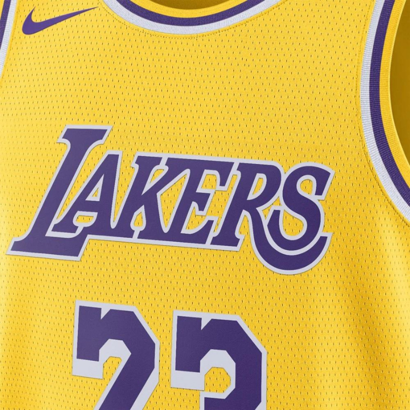 Maillot Nba Lebron James Los Angeles Lakers Icon Edition 23 2024 Basket1life