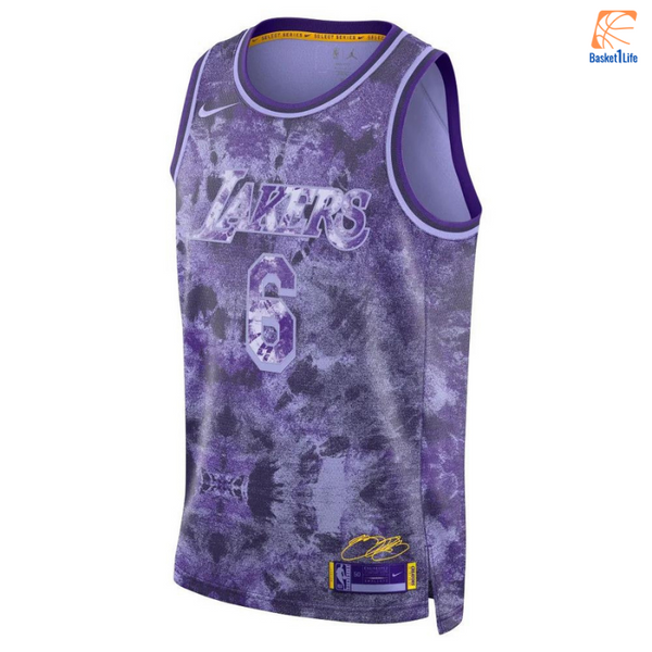 Maillot Nba Lebron James Los Angeles Lakers Nike Selected Series 