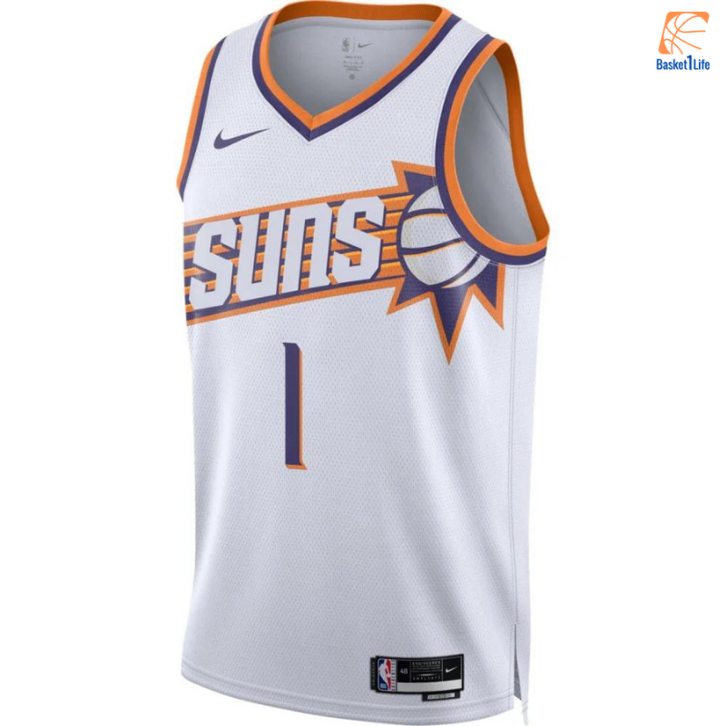 Maillot Phoenix Suns Association Edition 2022-23 white booker evin nba